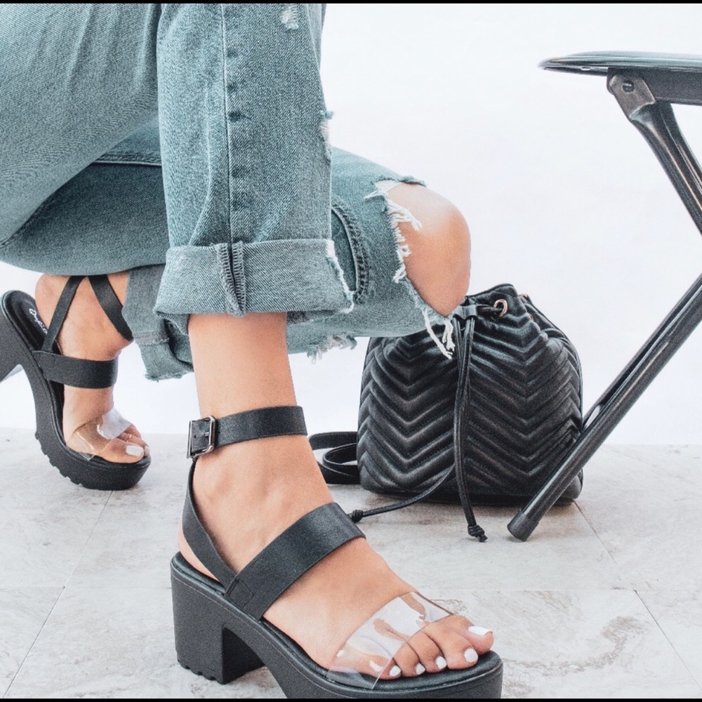 Chunky Platform Sandals - Picture 2 of 2